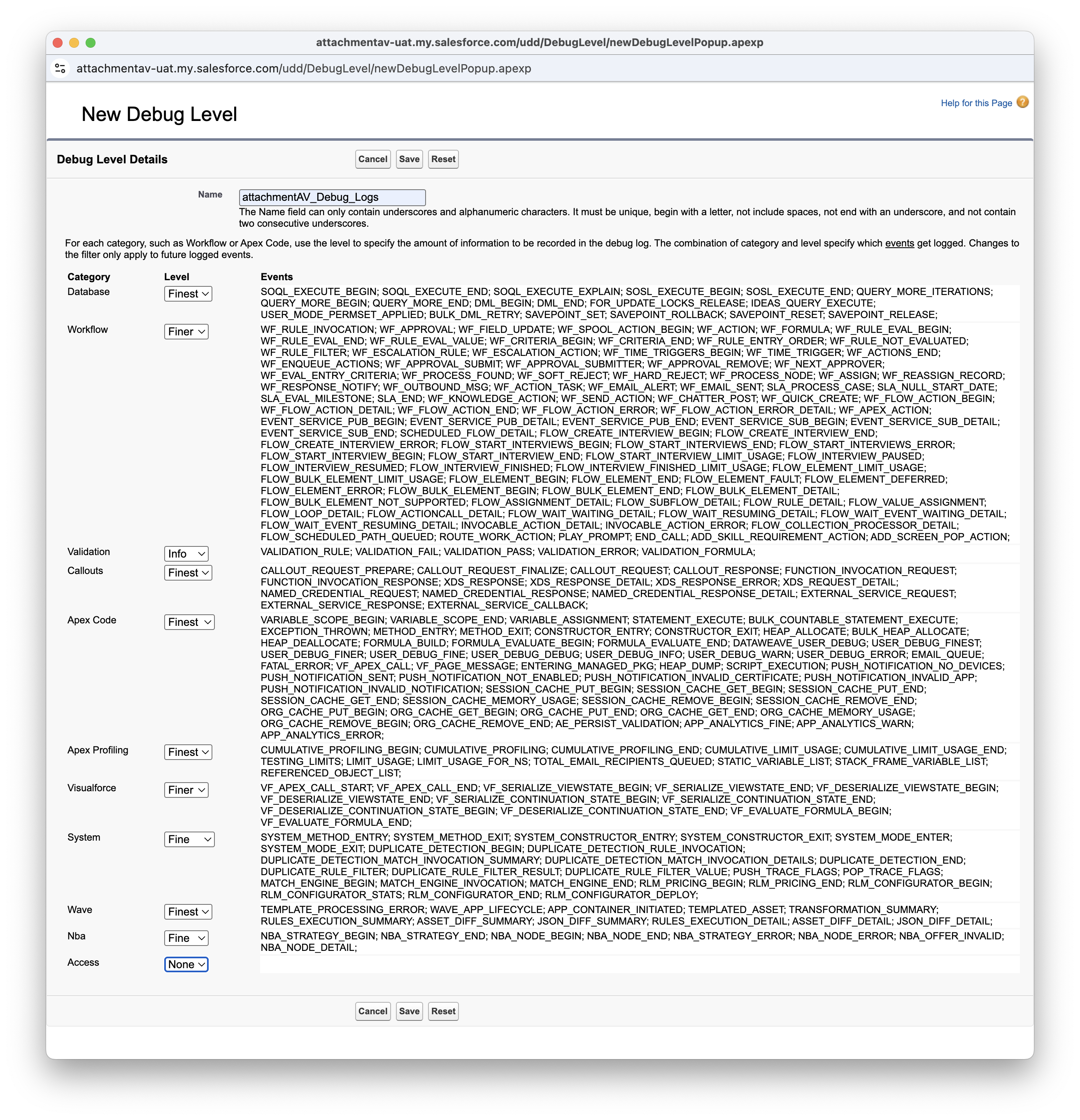 Debugging attachmentAV for Salesforce - Step #4