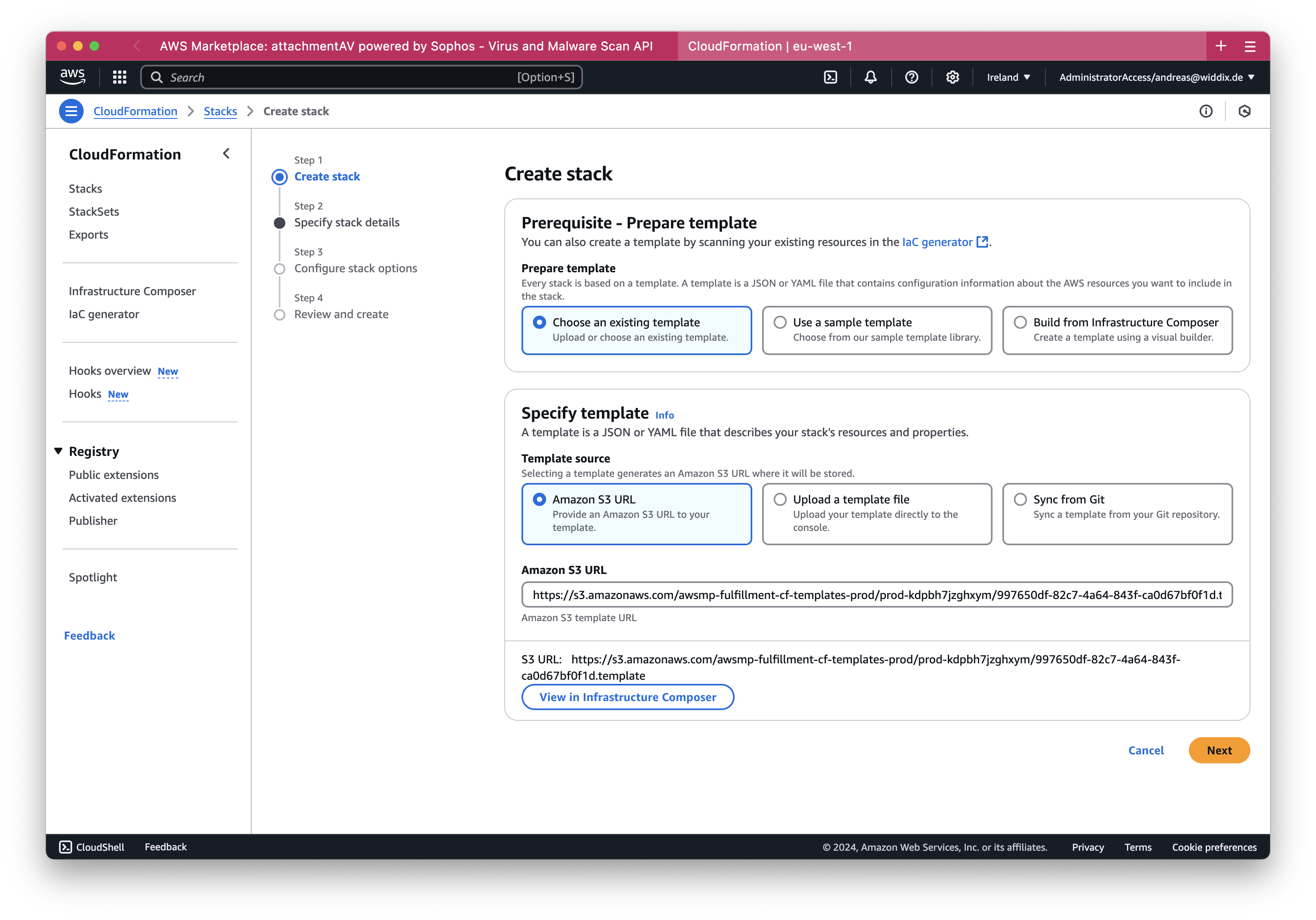 Setting up attachmentAV Virus and Malware Scan API (Self-hosted on AWS): Step 6