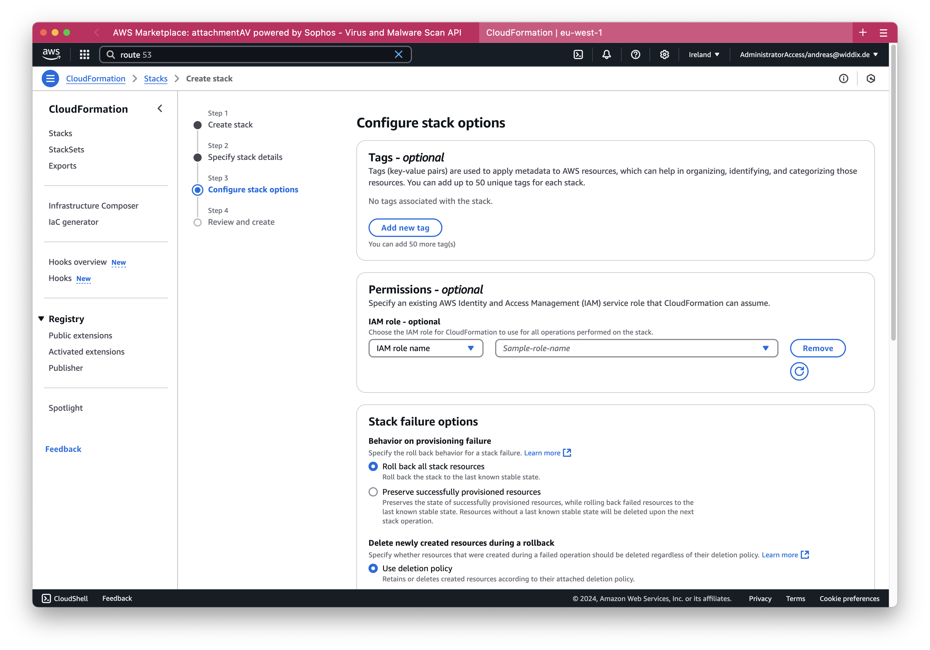 Setting up attachmentAV Virus and Malware Scan API (Self-hosted on AWS): Step 8