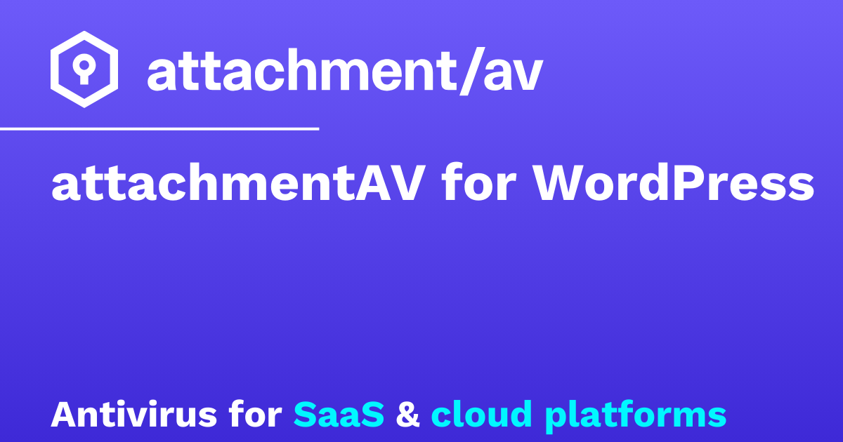 attachmentAV for WordPress – attachmentAV